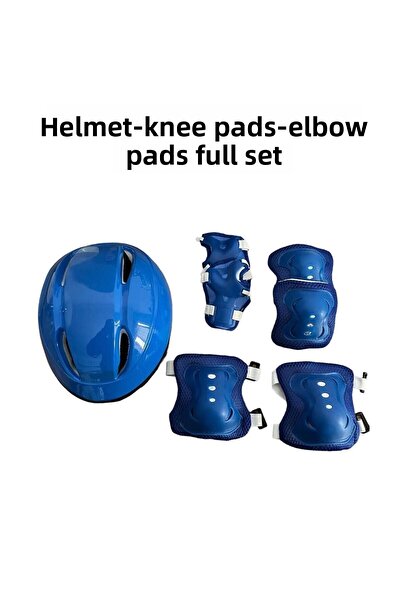 Shem Children's Helmet Knee Pad Elbow Pad Ellik Full Set Size M
