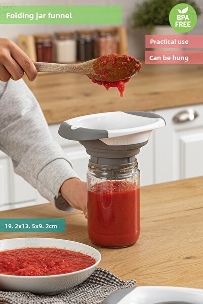 Jet's Home قمع جرة قابلة للطي قمع جرة قابلة للطي معلقة