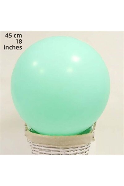 Adana Pasta Malzemeleri 18 Inch Macaron Mint Green Jumbo Balloon