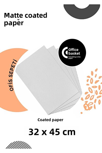 ÇÖZÜM KAĞIT 90 Gr Matte Coated - A3 Series, 32X45 Cm, 250 Pieces