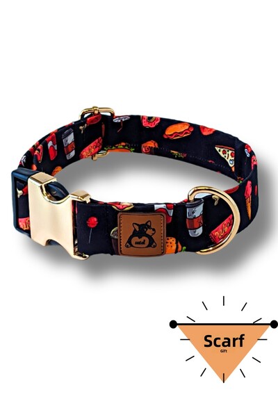 UTDpet طوق للكلاب من Fastfood