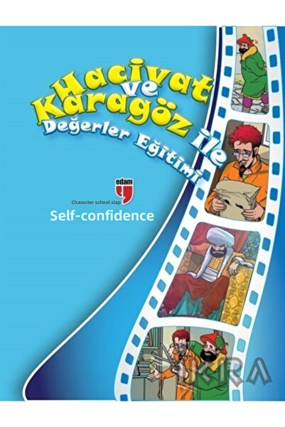 Edam Yayınları الثقة بالنفس - تعليم القيم مع الحكيم والكاراجوز - إليف أكارداش