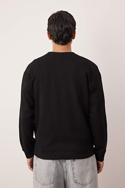 Trendyol Collection Black - Khaki New Oversize/Wide Fit 2-Pack Textured Waffle Sweatshirt Tmnaw26Sw00028