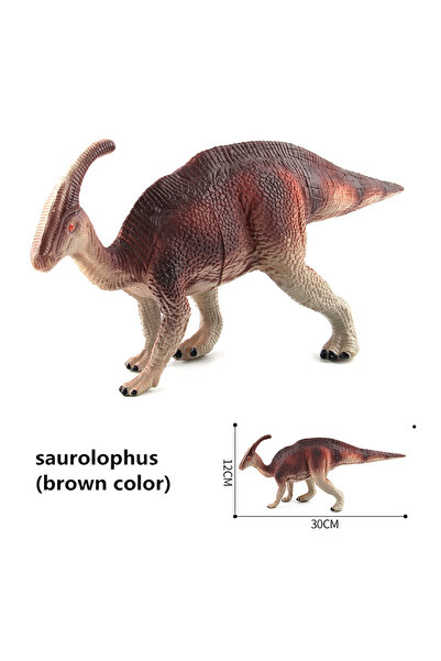 Choice Saurolophus B High Quality PVC Jurassic Dinosaurs World Action Figures Tyrannosaurus Brachiosaurus R