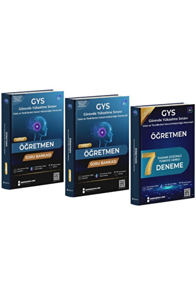 Memurevi Yayınları CTE Öğretmen 2026 Yapay Zekalı Akıllı Soru Bankası ve 7’li...