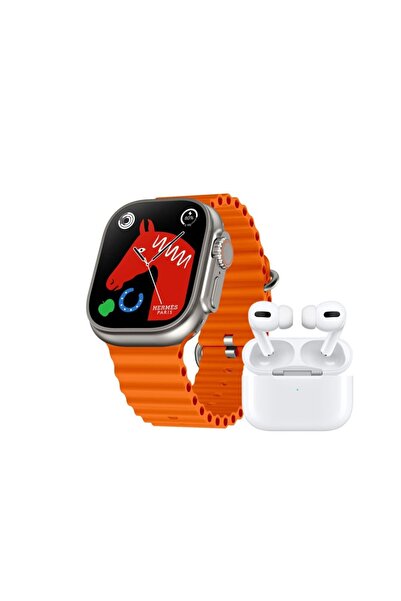 OEM Ceas Inteligent SmartWatch 2.22 inch Cadou Casti WIFI + Curea Bluetooth, Wireless, Notificari Instan