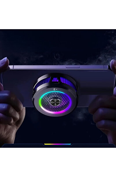 Datastar Manyetik Yarı İletken Göstergeli RGB Telefon Soğutucu Fanı