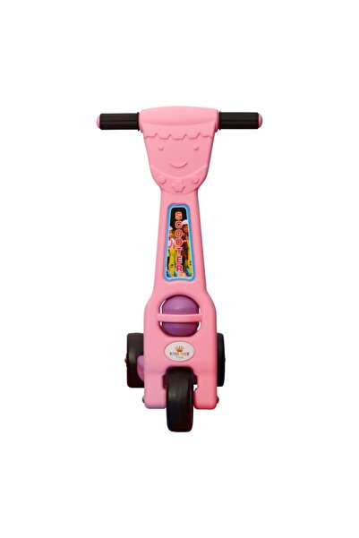 KingKids Süper Scooter 3 Tekerlekli Pembe-lila