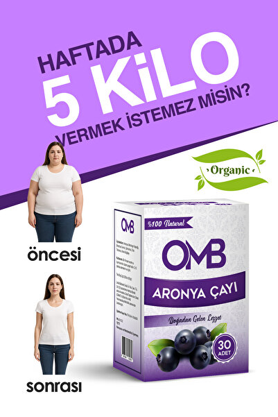 OMB Zayıflamak kilo vermeye yardımcı Özel Karışımlı Detox Etkili Doğal İçerikli Bitkisel Çayı