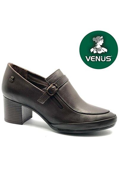 Venüs حذاء بكسيوس ذو الكعب العالي للنساء من الجلد الطبيعي المريح لتقويم العظا...