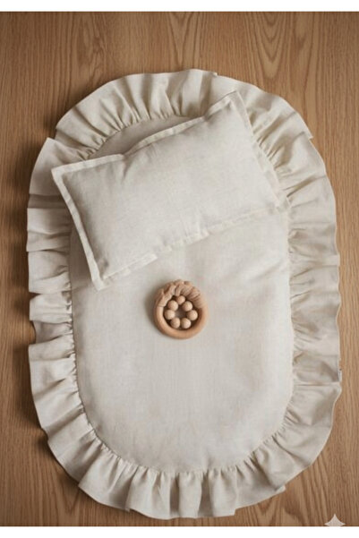 eyma home طقم فراشة ووسادة للأطفال مصنوع من القطن الخام بنسبة 100%