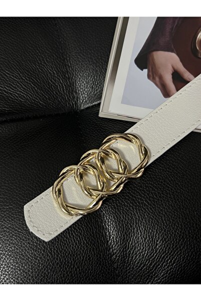 Fiori Curea pentru pantaloni de damă, centură pentru jachetă, centură pentru rochie, centură pentru cămașă cu cataramă inel unit