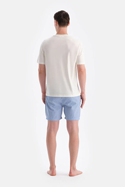 Eros Pocketed Short Sleeve T-Shirt Shorts Set