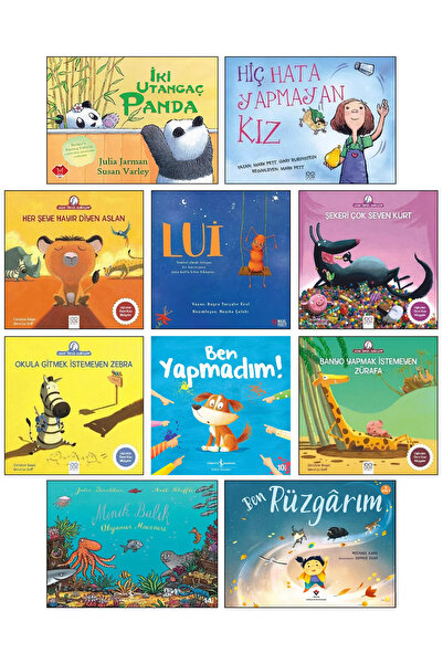 TÜRKİYE İŞ BANKASI KÜLTÜR YAYINLARI İki Utangaç Panda Hiç Hata Yapmayan Kız H...
