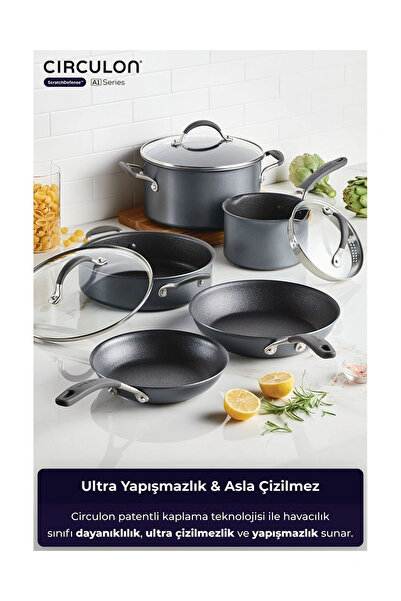 Circulon طقم أواني طهي مكون من 8 قطع من سيركولون