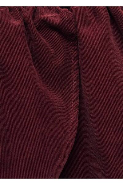 MANGO Baby Pamuk kadife etek