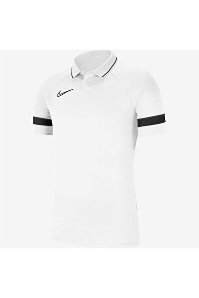 Nike Df Acd21 Polo Ss Erkek Tişört CW6104-100-BEYAZ