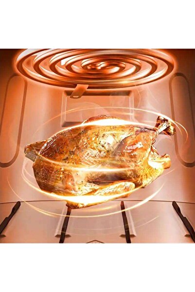 hoffmans AirFryer Digital - 8L with Glass, 2400W, Hot Air Fryer Without Oil, Air Fryer Digital, HM 780A