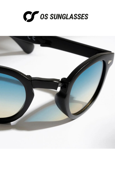 OS Sunglasses Ochelari de soare pliabili Berlin, albastru fumuriu, pentru bărbați și femei