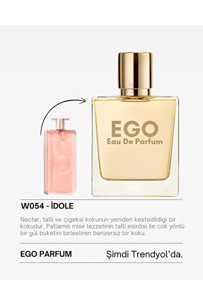 homeartplus W054 Ego Edp 50 ml (İDOLE ) Çiçeksi Kadın Parfüm