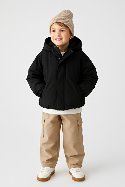 aybabykids Jachetă unisex pentru copii, impermeabilă, cu glugă, supradimensionat