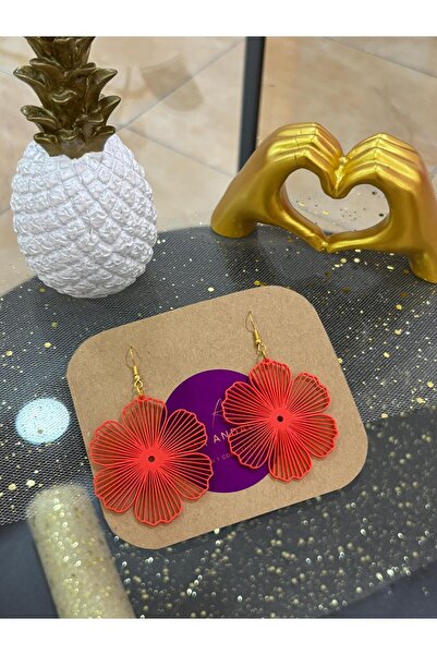 Kanem3D Çiçek Küpeler