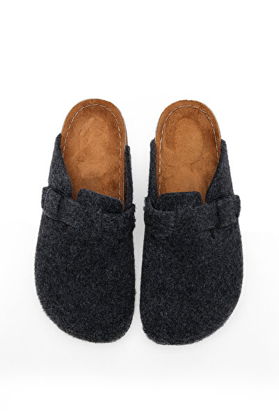 XJIM Унісекс ортопедичні домашні капці з фетровою підошвою, легкі та нековзні капці для гостей, для щоденного використання