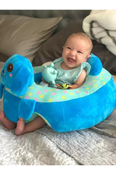 Toyska Catel plush baby armchair, blue