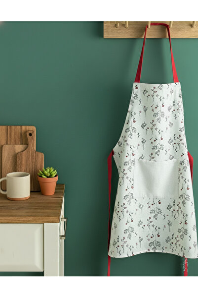 PİKKO HOME مريلة مطبخ من البوليستر مطبوعة بتصميم أساسي مقاس 45*67 سم