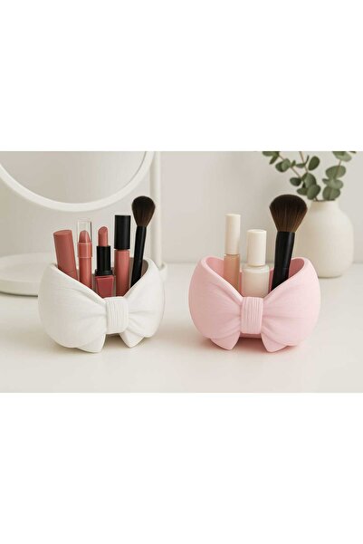 Genel Markalar 2'li El Yapımı Fiyonk Tasarımlı Saksılık - Handmade Taş Tozu S...