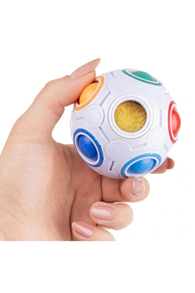 Toyska Anti-stress fidget ball with colorful balls, multicolor