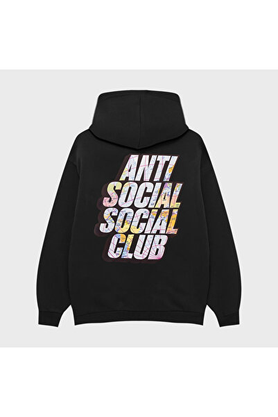 PURE EFFECT Anti Social Social Club - Magazin Štampano Oversize kroj Unisex P...
