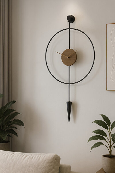 MetaQuartz Aksesuar Siyah-ceviz Masippi-orta Boy(40X80CM) Modern Dekoratif Me...