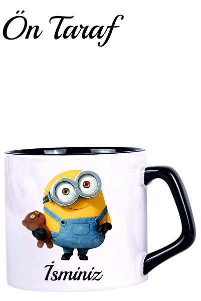 Kreax Minion Temalı Kişiye Özel Kupa Bardak-Afilli