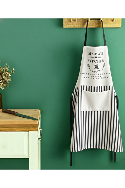 PİKKO HOME Basic Printed Polyester Kitchen Apron