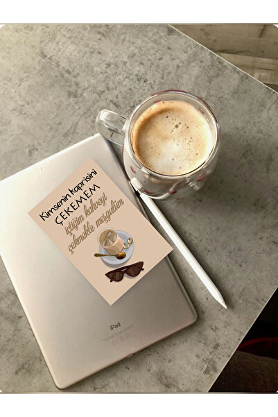 Pankart Evi 16 Adet Motto Kart Seti Pastel Kahve Sunum Kartları