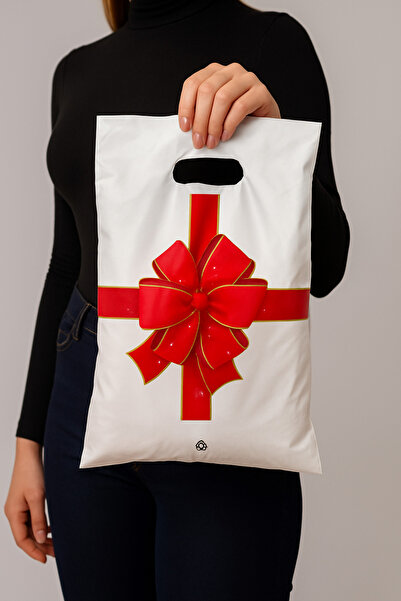 Özkan Ambalaj Temizlik 50 Adet 45x50 Cm Renkli Tavkviyeli Mağaza Poşeti 4 Numara