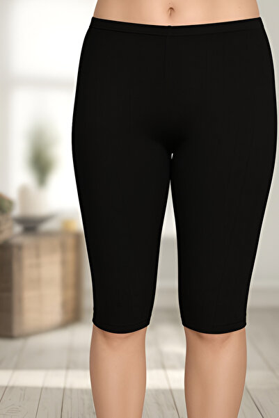 Altınay Women's Jacquard Capri - 90% Cotton