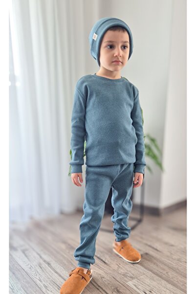 BALKABAĞI Fitilli Petrol Unisex Bebek&çocuk 3'lü Takım