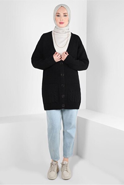 Alvina CEPLİ TRİKO HIRKA 44119