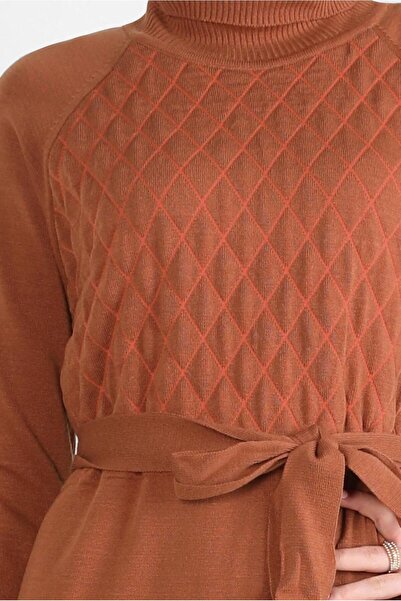 Alvina Belted Knitwear Dress 44093