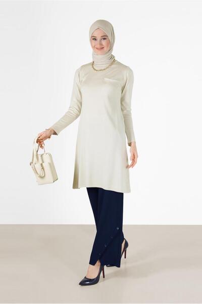 Alvina POCKET DETAIL BASIC KNITWEAR TUNIC 42045