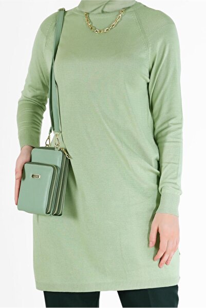 Alvina STRICK TUNIC WITH SLITS ON THE SIDES 42100