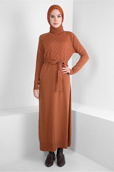 Alvina Belted Knitwear Dress 44093