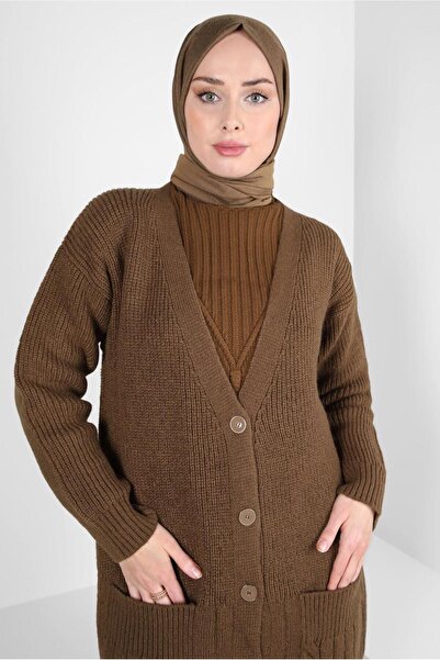 Alvina CEPLİ TRİKO HIRKA 44119