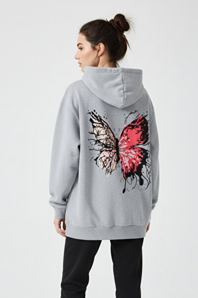 UNCİA OUTDOORS Unisex Oversize Εκτυπωμένο