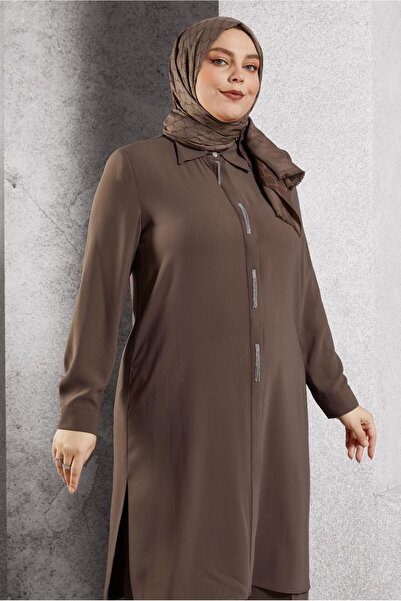 Alvina 20636 Model Stone Detailed Tunic
