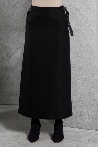 Alvina KUŞAK DETAYLI ETEK 60642