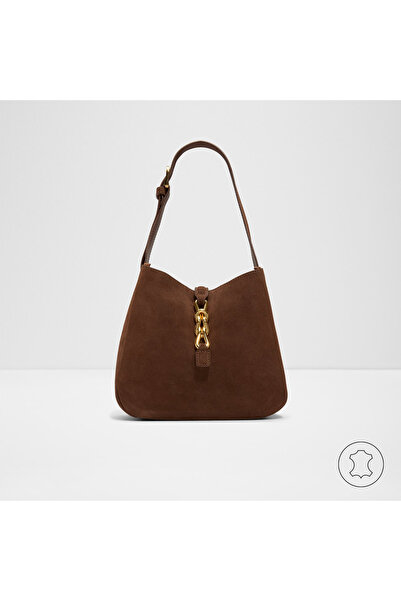 Aldo SOFFIETTALUXE - Kadın Orta Boy Hakiki Deri Kahverengi Tek Bölmeli Sabit ...