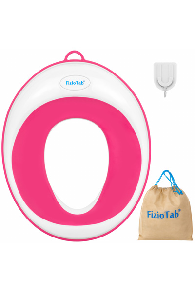 FizioTab Reductor WC Copii, FizioTab®, Alb/Roz